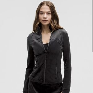 lululemon athletica Women's Black Define Velvet Jacket